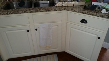 finished kitchen cabinets