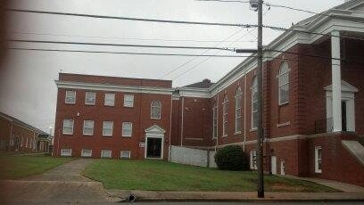 Exterior Painting of a church in Mooresville, NC