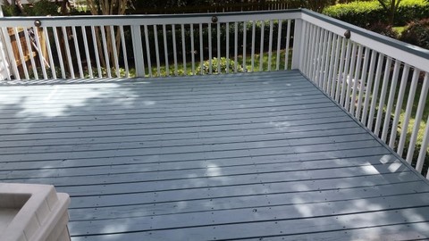 Deck Staining in Denver, NC