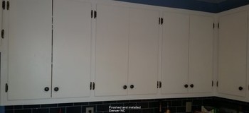 Cabinet Refinishing and Installed in Denver, NC