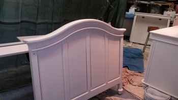 Furniture Painting (over stain) in Denver, NC