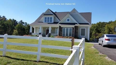 Exterior Painting of a Home in Iron Station, NC